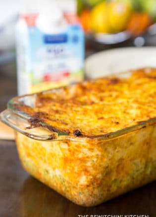 Vegetable Egg Casserole, an easy brunch recipe that fits most healthy lifestyles. Keto, and low carb recipe approved!