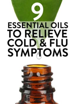 9 essential oils to relieve cold and flu symptoms. Sore throat? Cough? Insomnia? Here are some oils that will help relieve your sick symptoms!