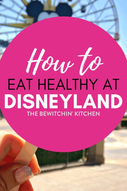 How to eat healthy at Disneyland. When you're on a Disney vacation but still maintaining a healthy diet, here are your options. Choices for keto, low carb, and clean eating! Just because you're on a Disney vacation in California doesn't mean you have to eat bad!