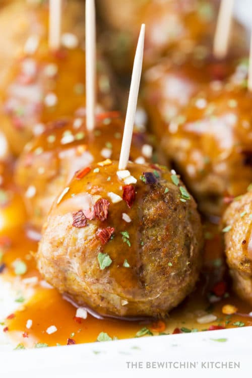 Curried Chicken Meatballs