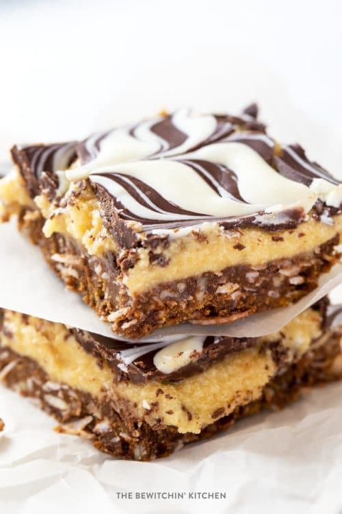 Mocha Nanaimo Bars