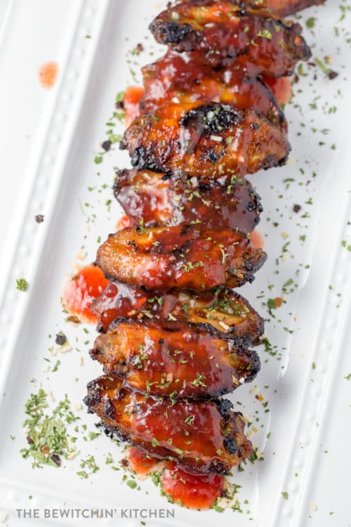 Spicy Cranberry Wings