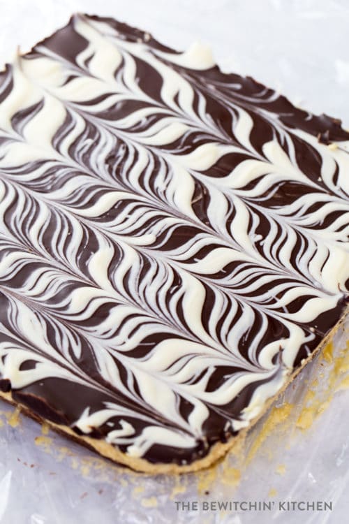 White Chocolate Nanaimo Bars - no bake