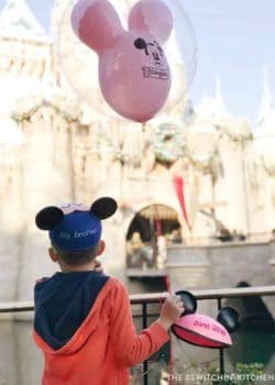 Disneyland Pregnancy Announcement. It's a girl! A fun way to announce a pregnancy at Disney and a Disney gender reveal!