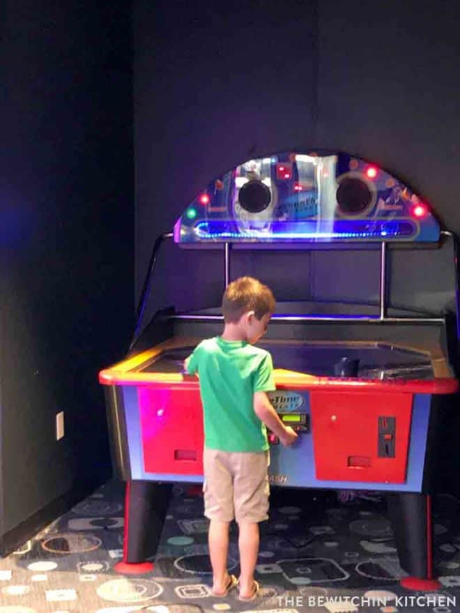 Arcade at Cabana Bay Resort in Orlando