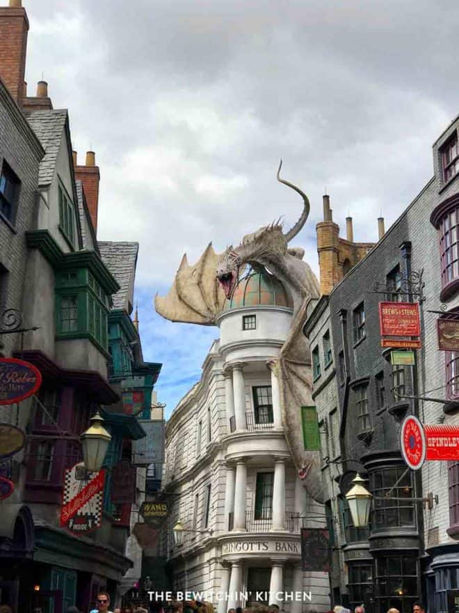 Dragon in Diagon Alley