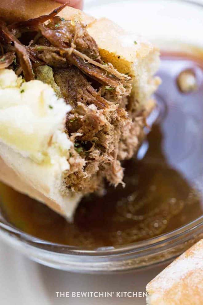 Beef Dip Recipe - Instant Pot French Dip 