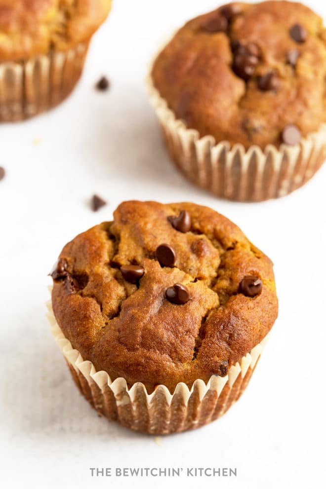 Dairy free chocolate chip muffins