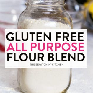 Homemade Gluten Free All Purpose Flour Blend