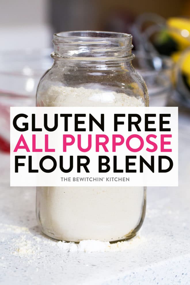 Homemade Gluten Free All Purpose Flour Blend