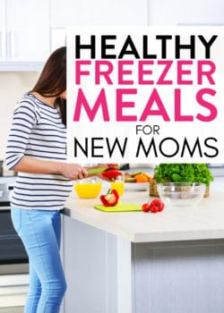 Healthy Freezer Meals for New Moms