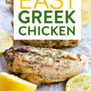 Greek Chicken Recipe with Lemon, Oregano, and Dill