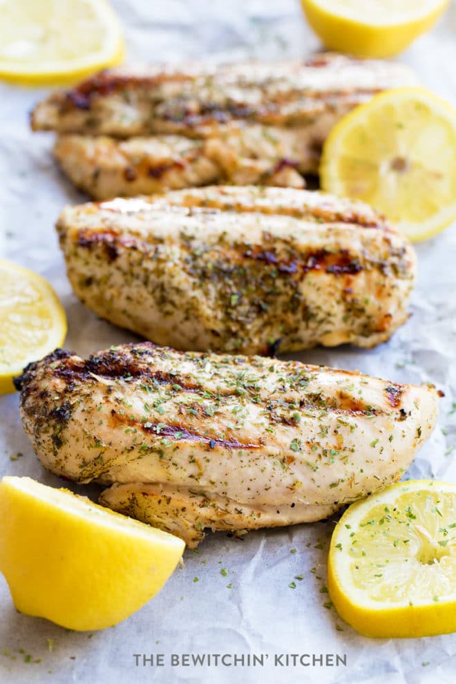 Grilled Greek Chicken Recipe