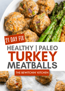 21 Day Fix Paleo Turkey Meatballs