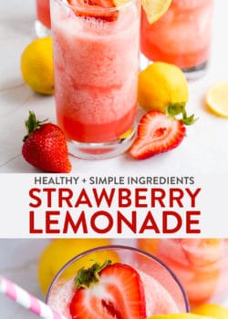 Blended Strawberry Lemonade | The Bewitchin' Kitchen