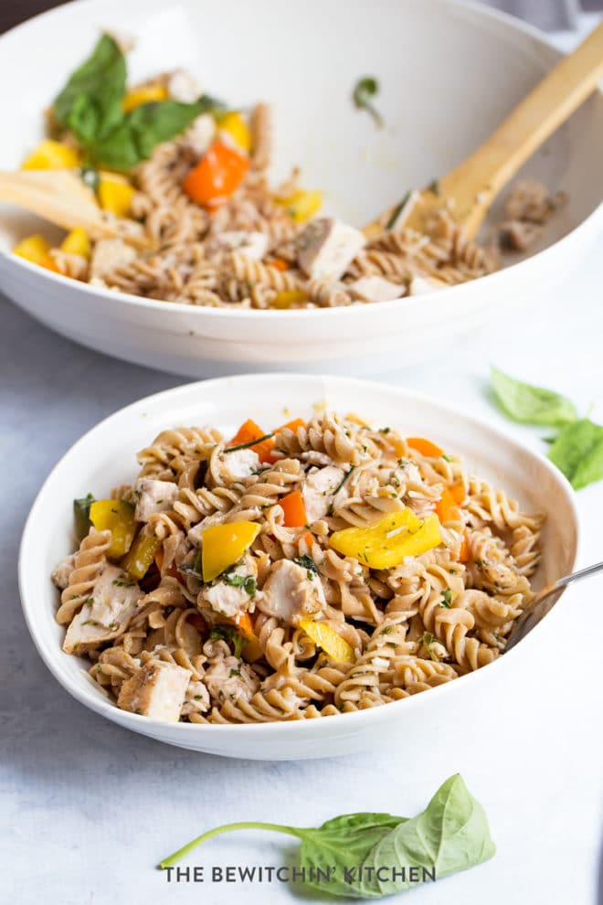 easy healthy pasta salad recipe