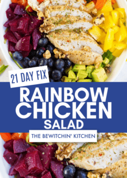 21 Day Fix Chicken Rainbow Salad