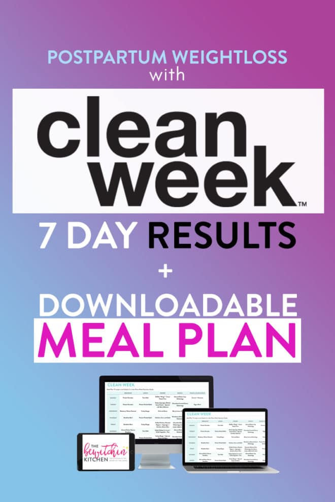 Beachbody Clean Week Results and Meal Plan