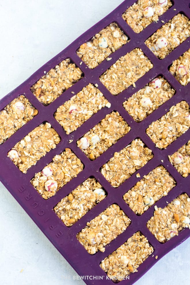 Nut free granola bars recipe