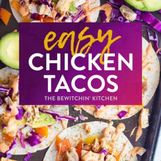 Easy Chicken Tacos recipe