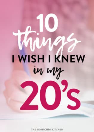 things i've learned in my 20's