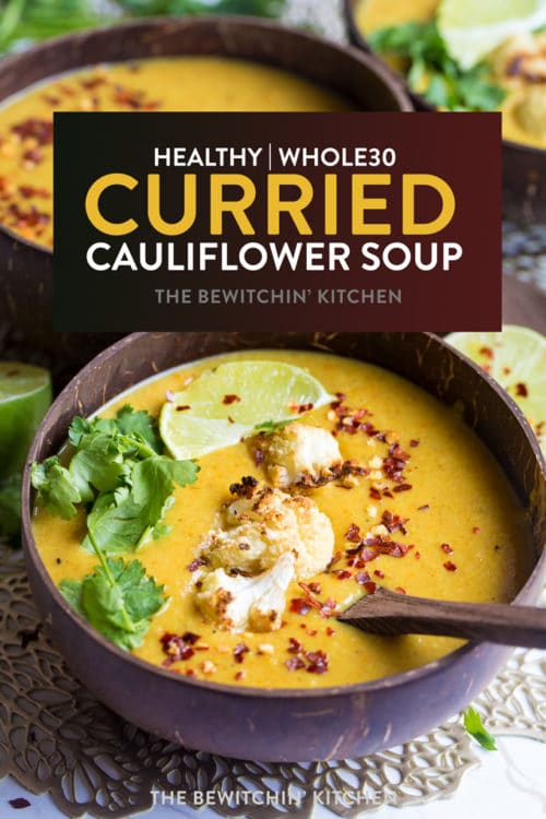 curried cauliflower soup