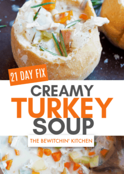 21 Day Fix Creamy Turkey Soup