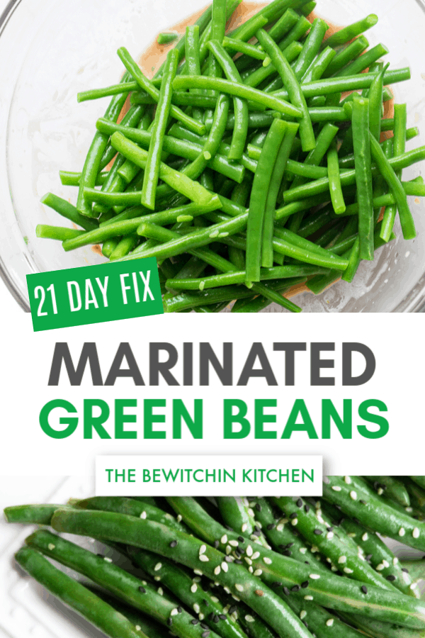 Marinated Green Beans (Whole30) | The Bewitchin' Kitchen