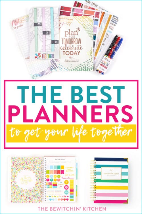 best planners and agendas to organize your life