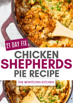 21 day fix chicken sheperds pie