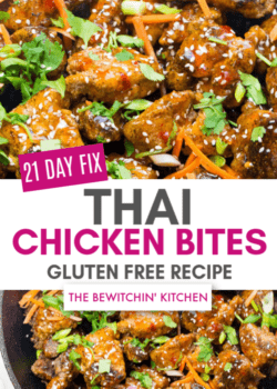 21 Day Fix Thai Chicken Bites