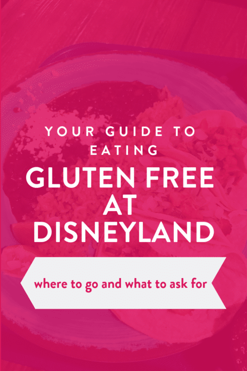 gluten free disneyland