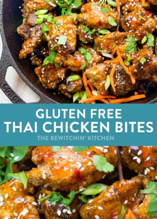 DElicious gluten free thai chicken bites