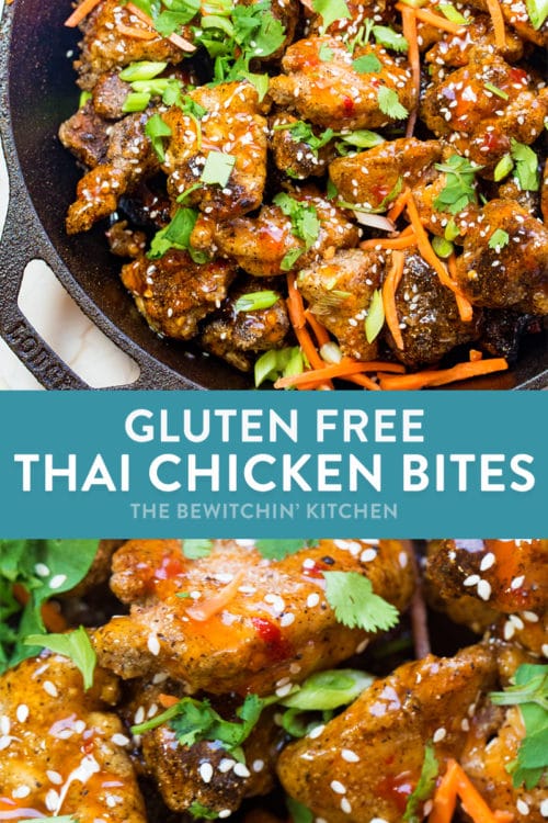 DElicious gluten free thai chicken bites