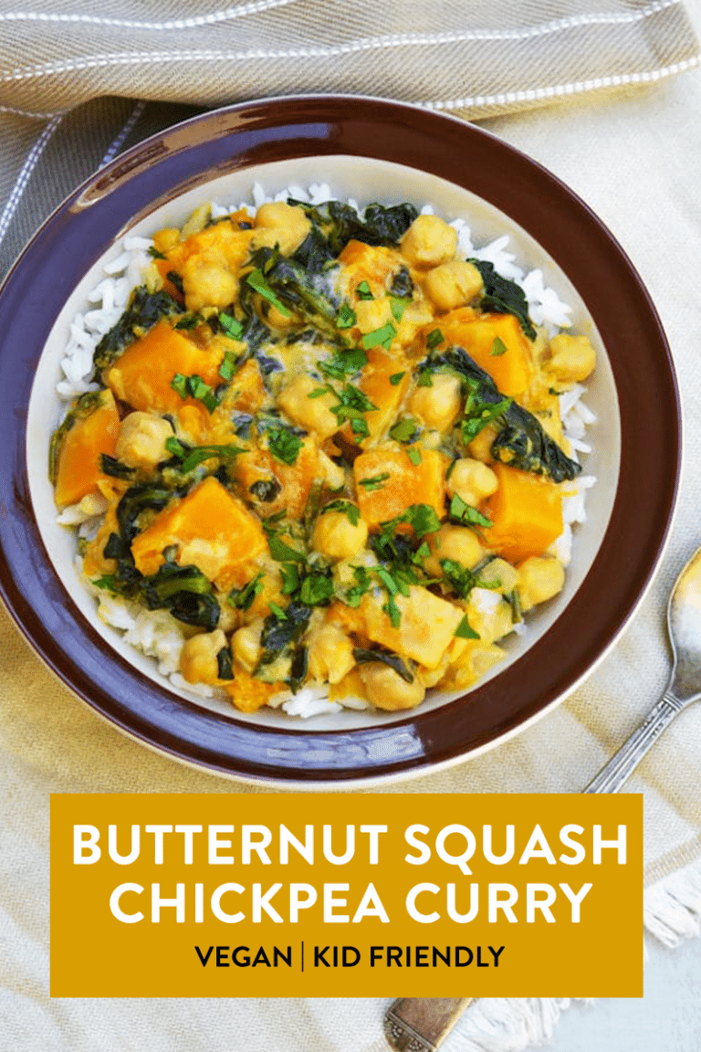 Butternut Squash Chickpea Curry in a Hurry | The Bewitchin ...