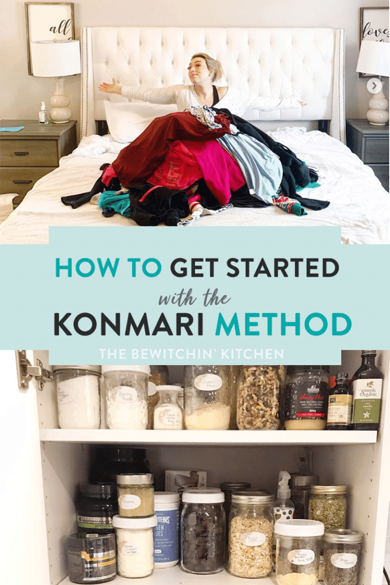 Getting Started With The Konmari Method The Bewitchin Kitchen