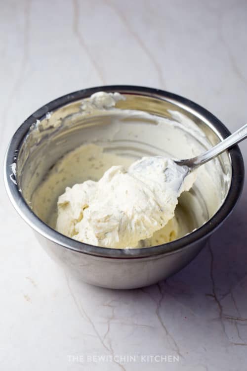 easy herb and garlic cream cheese