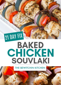 21 day fix greek chicken souvlaki