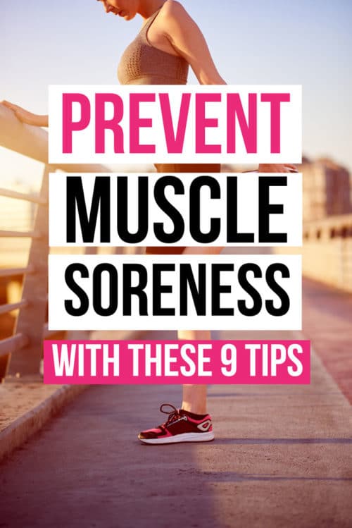prevent workout muscle soreness