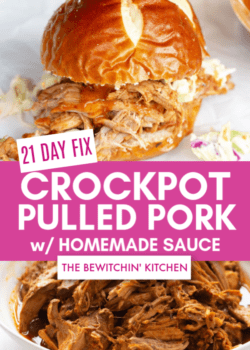 21 Day Fix Slow Cooked Pulled Pork