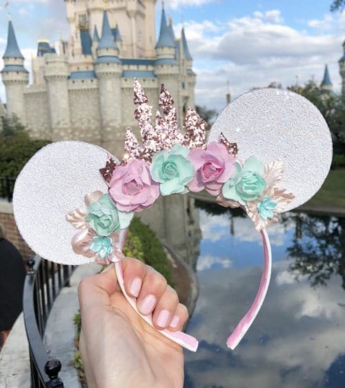 Disney Louis Vuitton inspired mouse ears.. . .