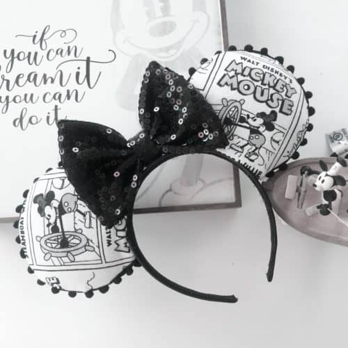 Steamboat Willie mickey ears