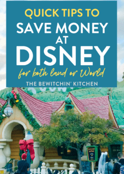 quick tips to save money at disney