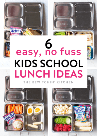 Easy School Lunch Ideas that are No Fuss and no effort