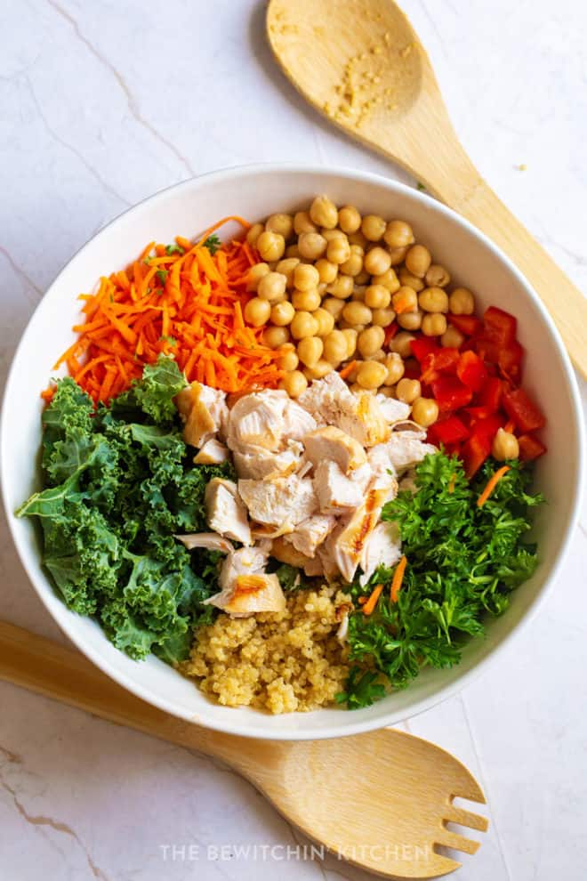 Chicken Chickpea Bowl