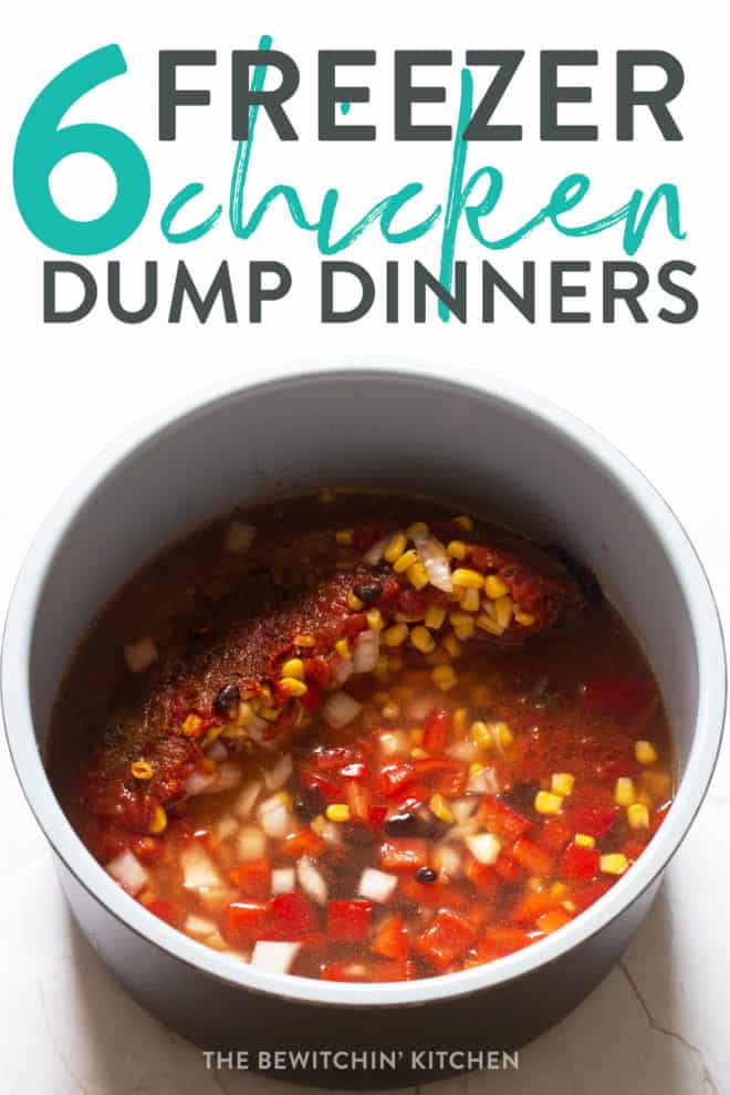 easy freezer dump dinners