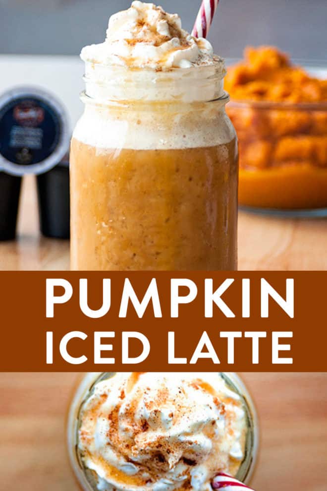 pumpkin iced latte recipe