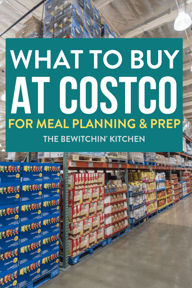 what to buy at costco for meal planning and meal prep
