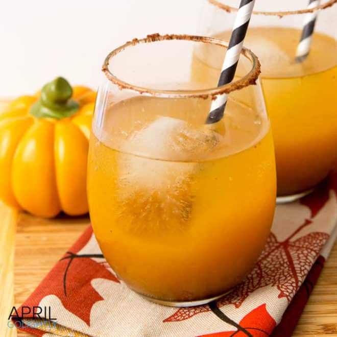 Pumpkin Spice cocktail