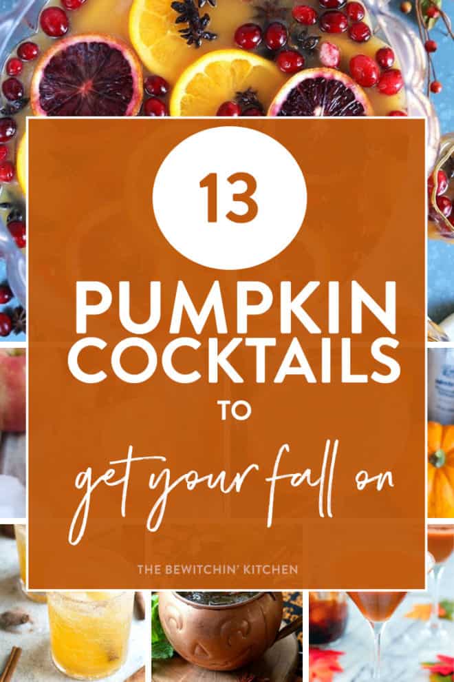 pumpkin cocktails for fall